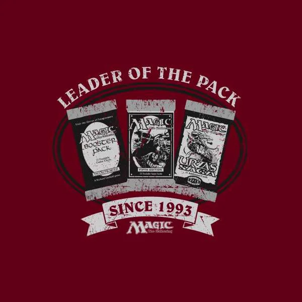 Magic the Gathering Leader Of The Pack T-Shirt Homme - Bordeaux