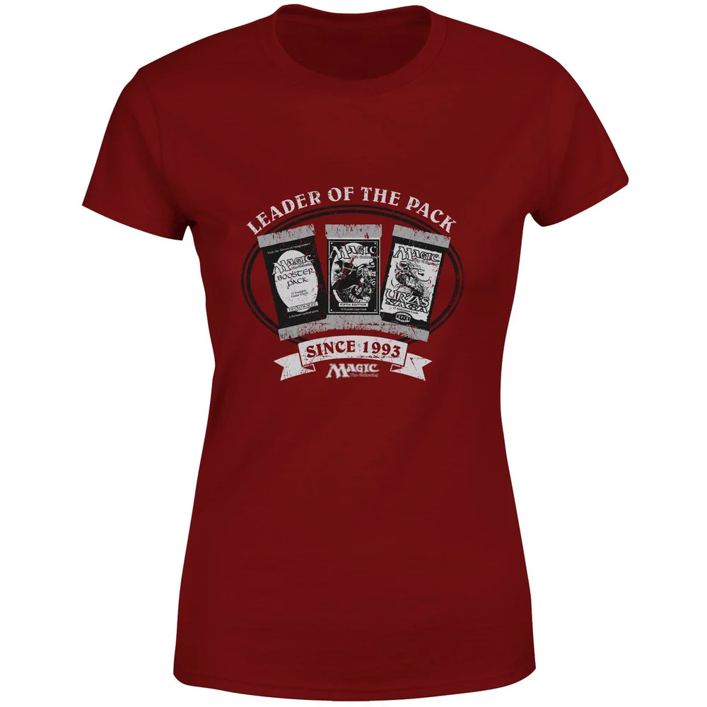 Magic the Gathering Leader Of The Pack T-Shirt Femme - Bordeaux - XS Image 1