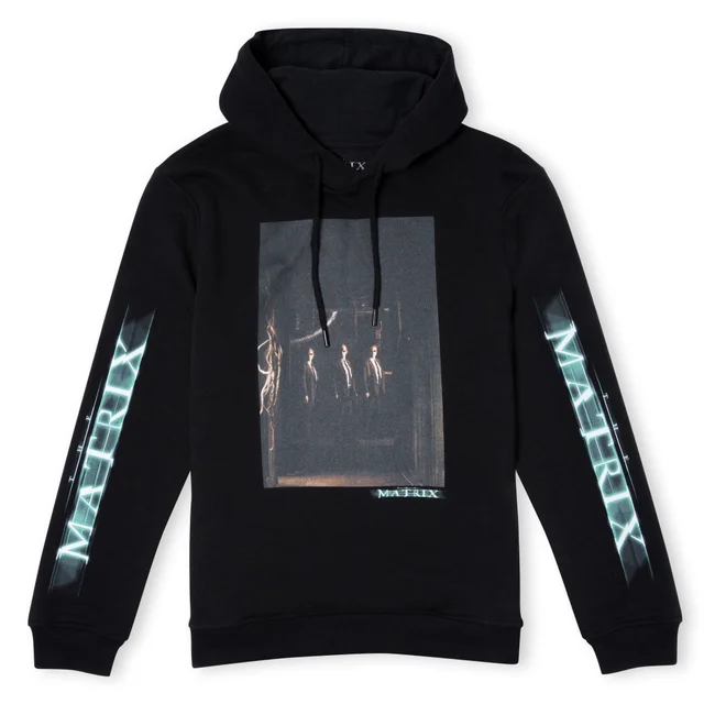 The Matrix Code Sweat à capuche - Noir