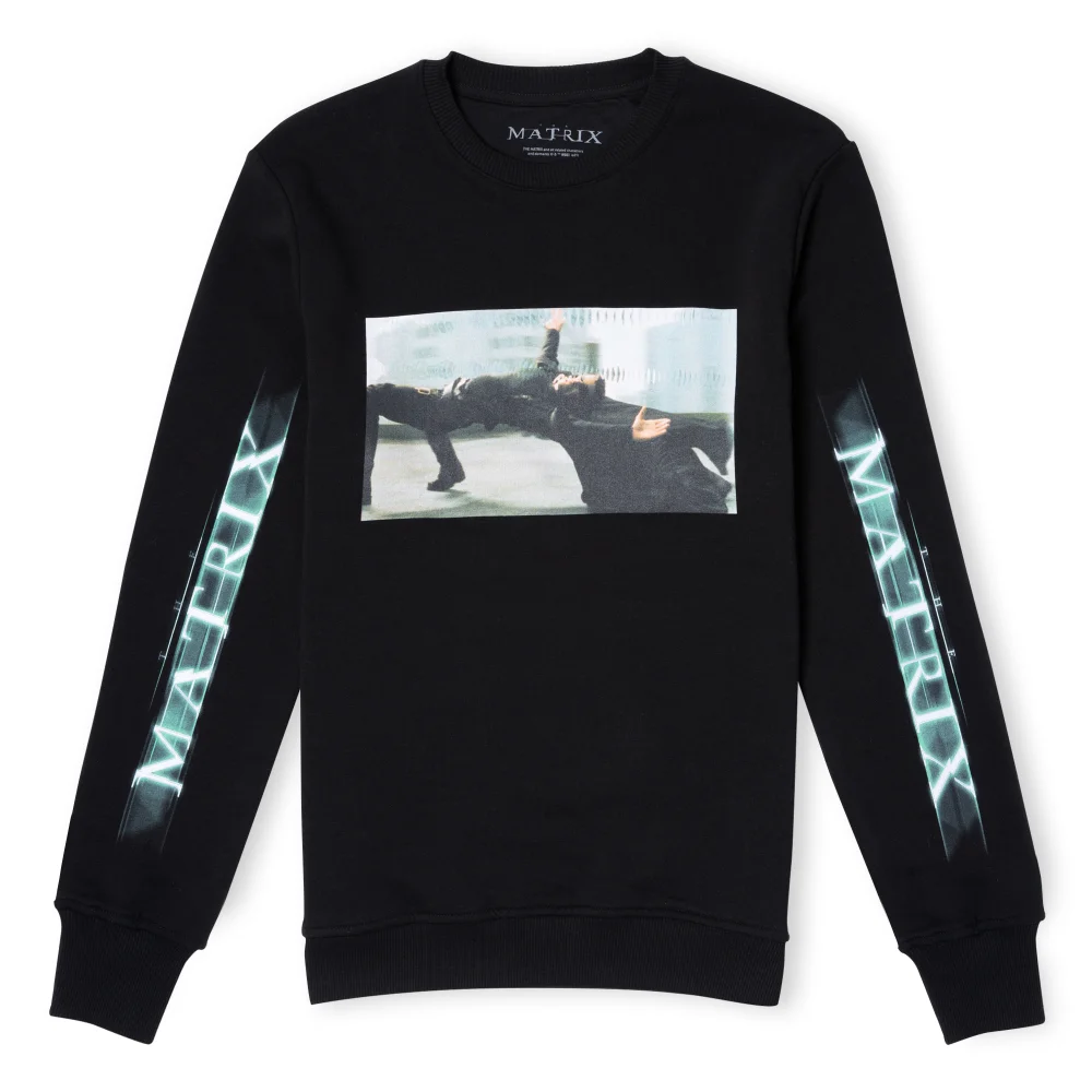 The Matrix Logo Code Sweatshirt - Noir - S Image 1