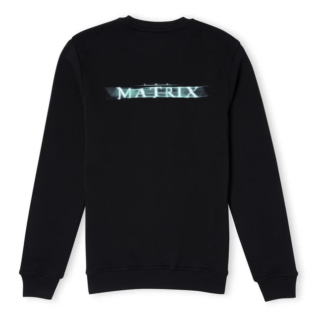 The Matrix Logo Code Sweatshirt - Noir