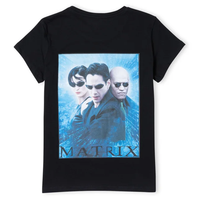 The Matrix Code T-Shirt Femme - Noir