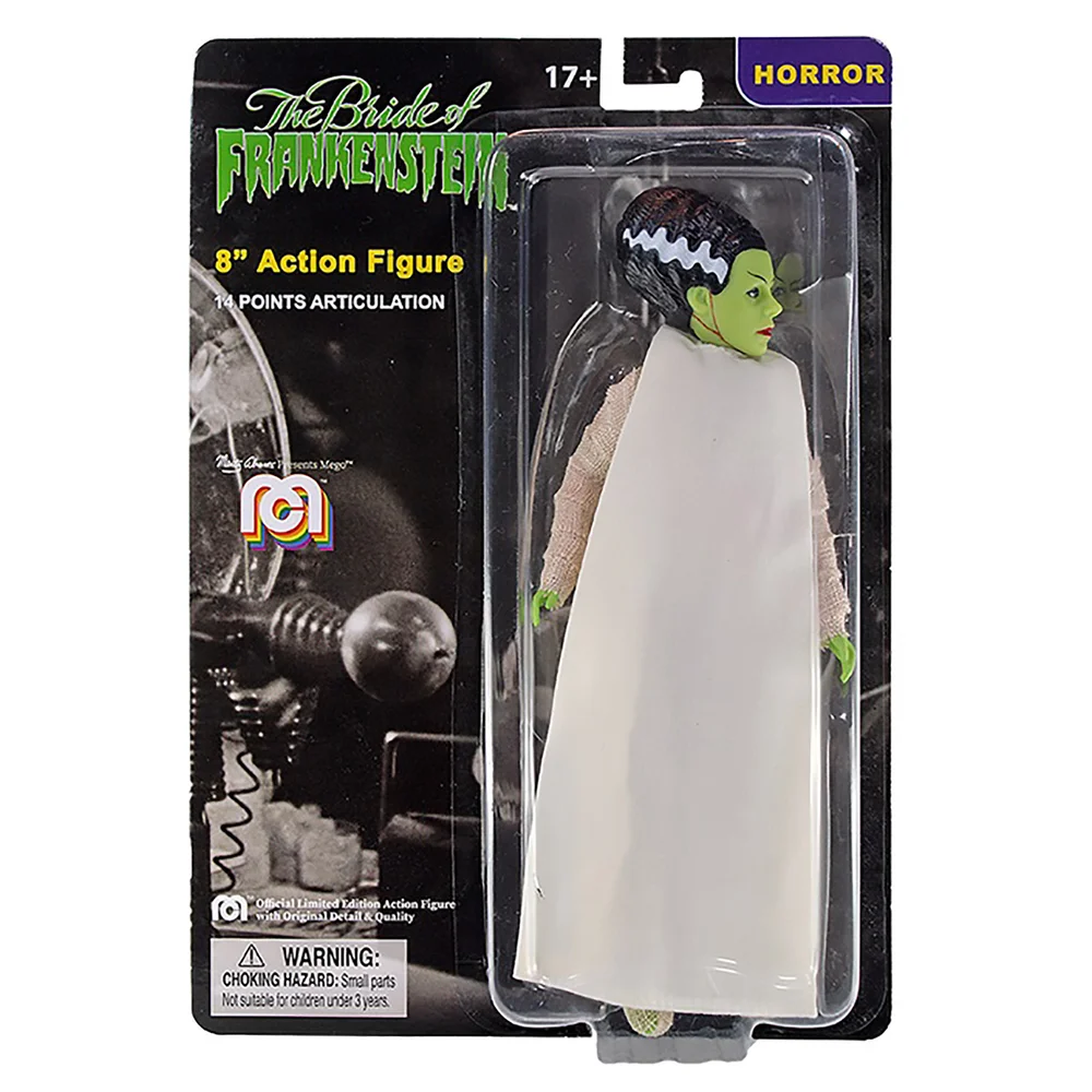 Figurine Mego 20 cm - Monstres universels La Fiancée de Frankenstein Image 1