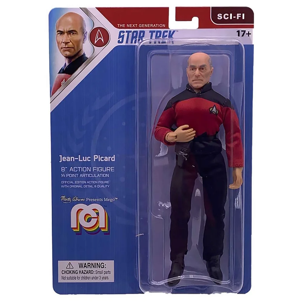 Figurine Mego 20 cm - Star Trek - Capt. Picard Image 1