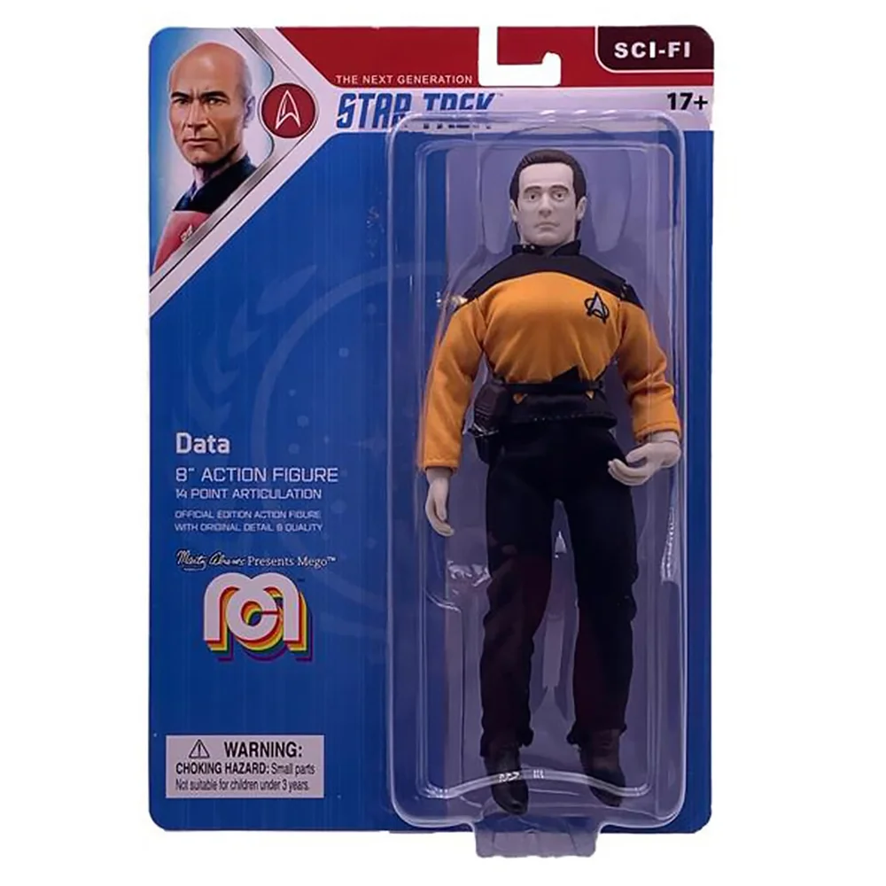 Figurine Mego 20 cm - Star Trek - Data Image 1