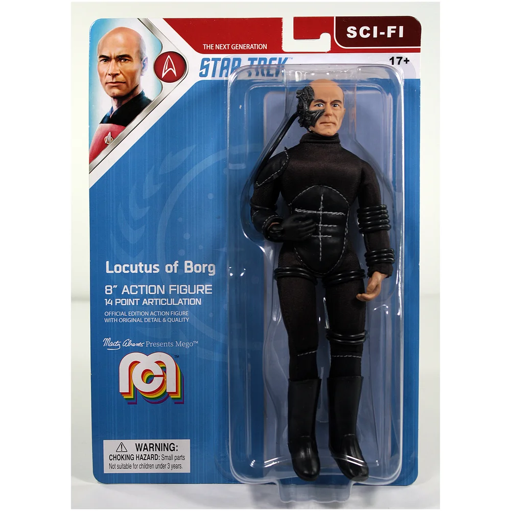 Figurine Mego 20 cm - Star Trek Locutus Image 1