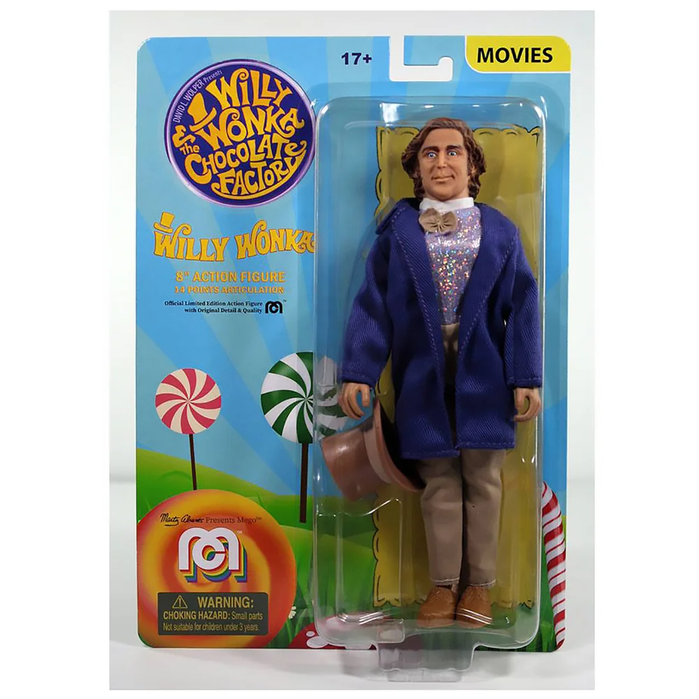 Figurine Mego 20 cm - Charlie et la Chocolaterie (Gene Wilder) Image 1