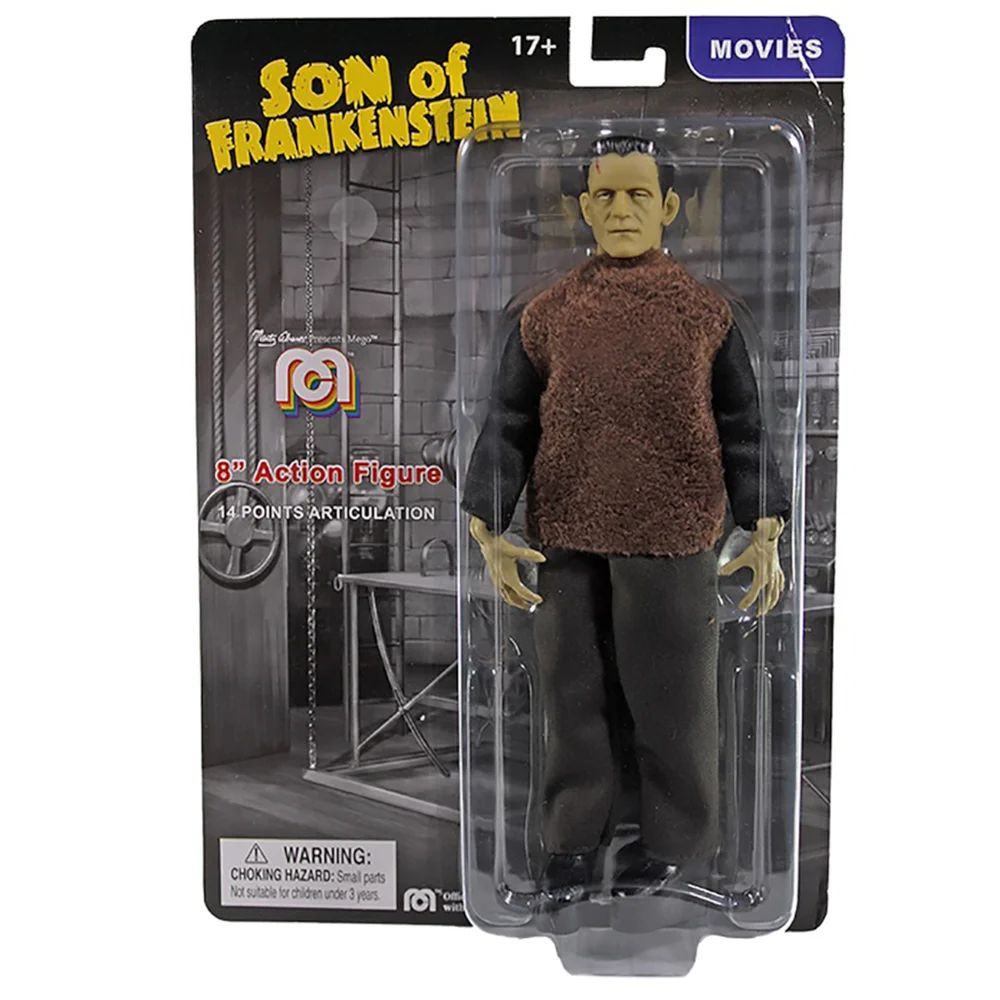 Figurine Mego 20 cm - Monstres universels Le Fils de Frankenstein Image 1