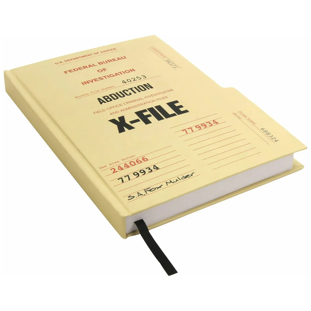 Coop X-Files Case File Journal Livre relié Image 1