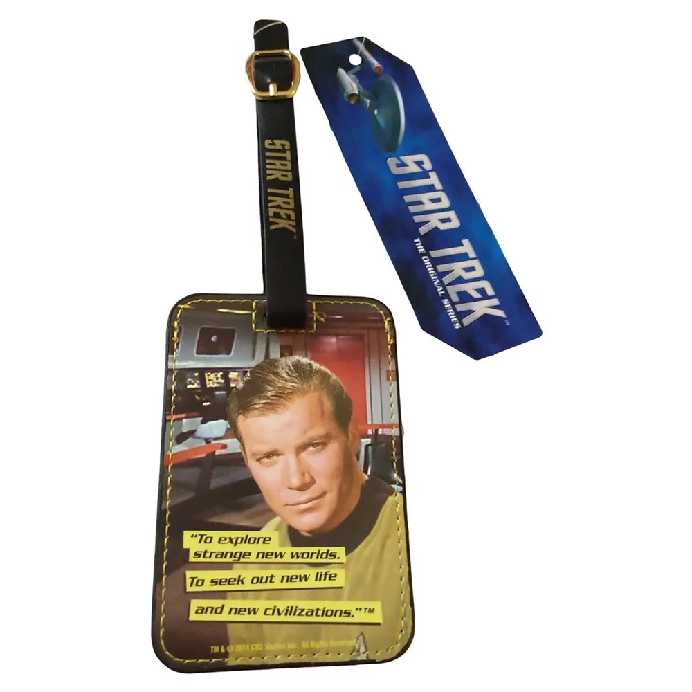 Étiquette de bagage Coop Star Trek Kirk Image 1