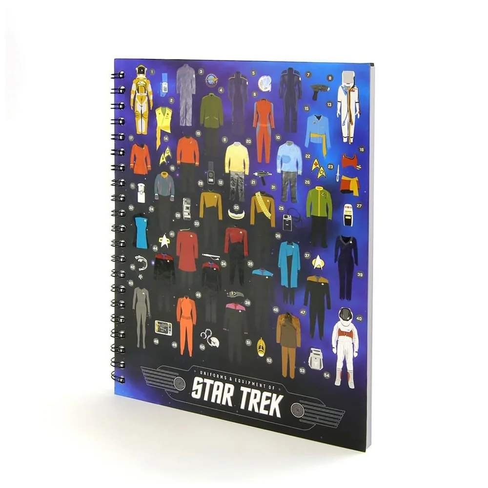 Carnet de notes Coop Uniformes de Star Trek Image 1