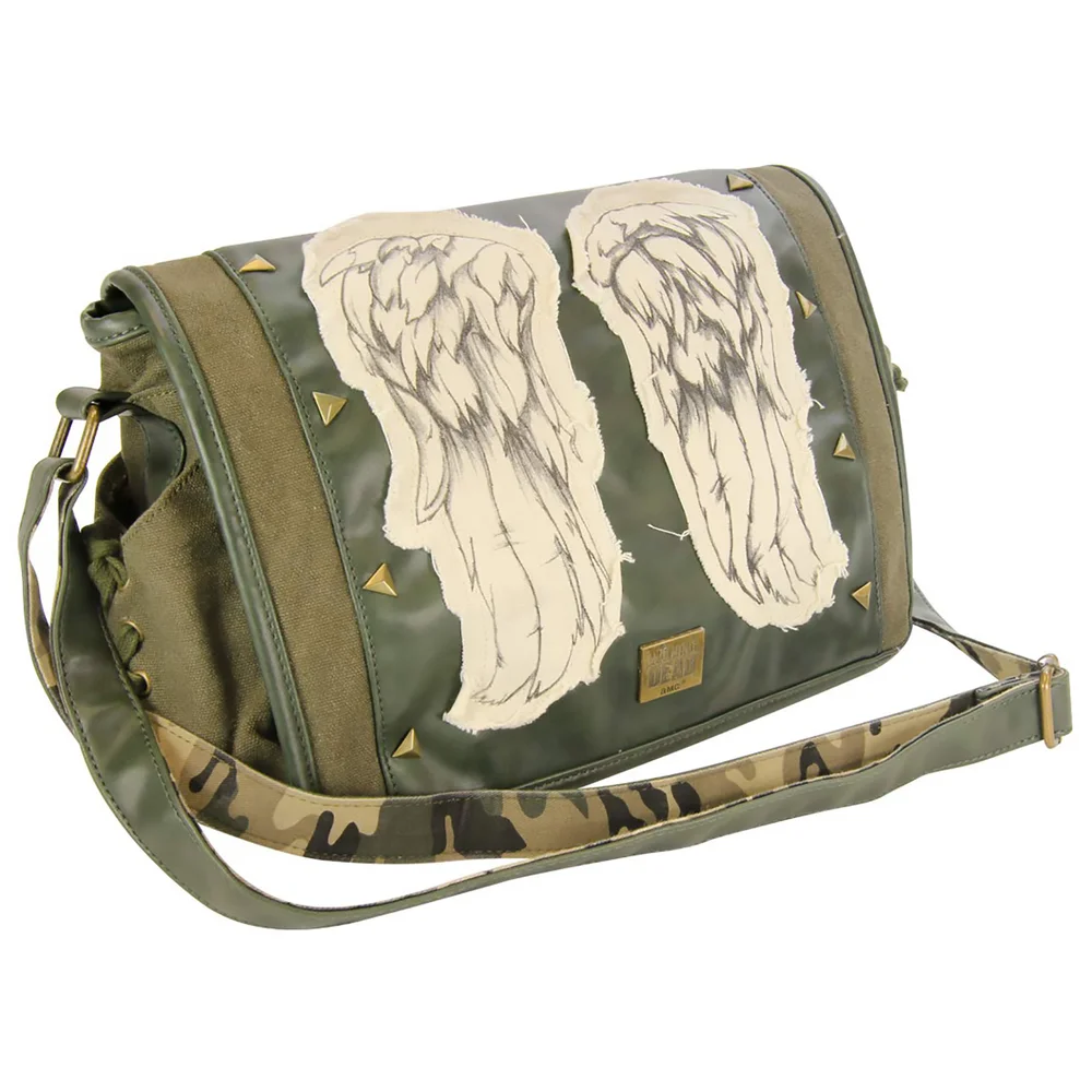 Coop Walking Dead Daryl Wings Sac bandoulière Vert Marin Image 1