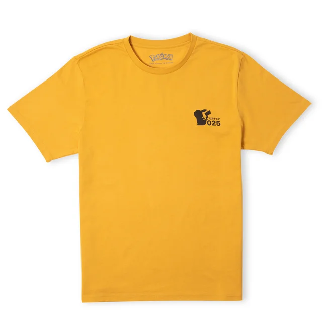 Pokémon Power Up T-Shirt Unisexe - Moutarde