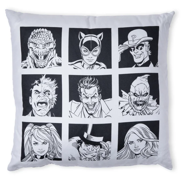 Batman Villains Icon Coussin Carré