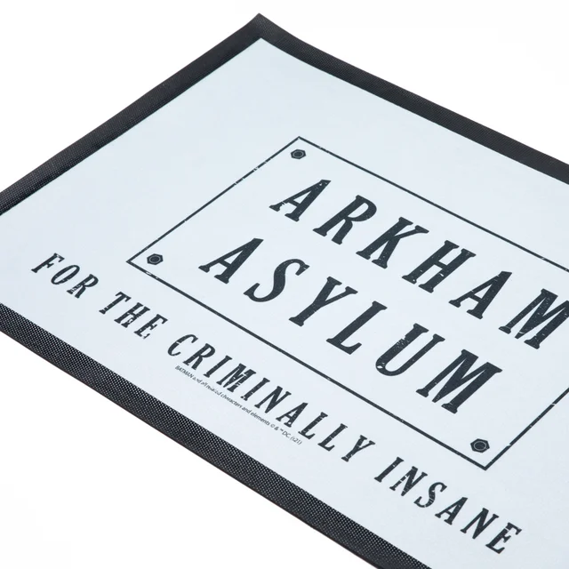 Batman Villains Arkham Asylum Tapis d'entrée