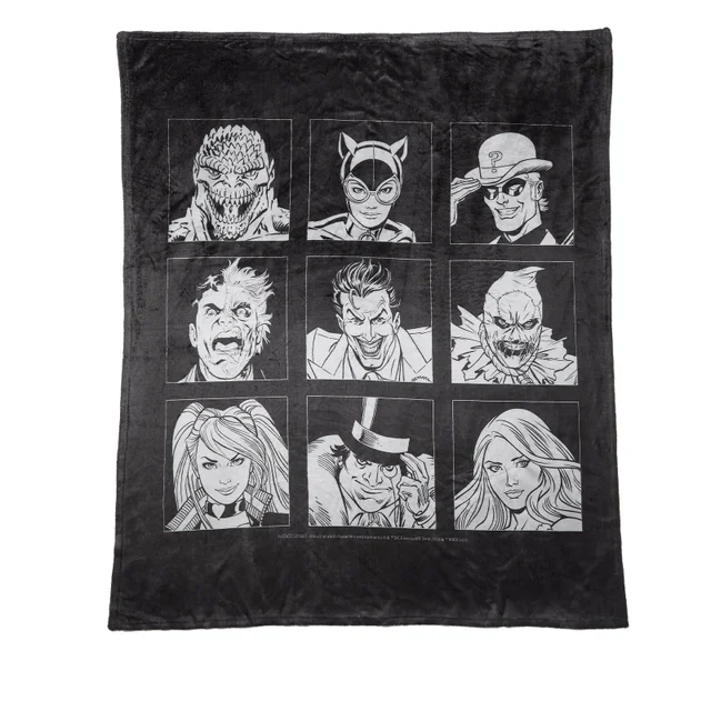Batman Villains Icon Couverture Polaire