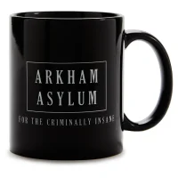 Batman Arkham Asylum Mug - Noir - undefined undefined