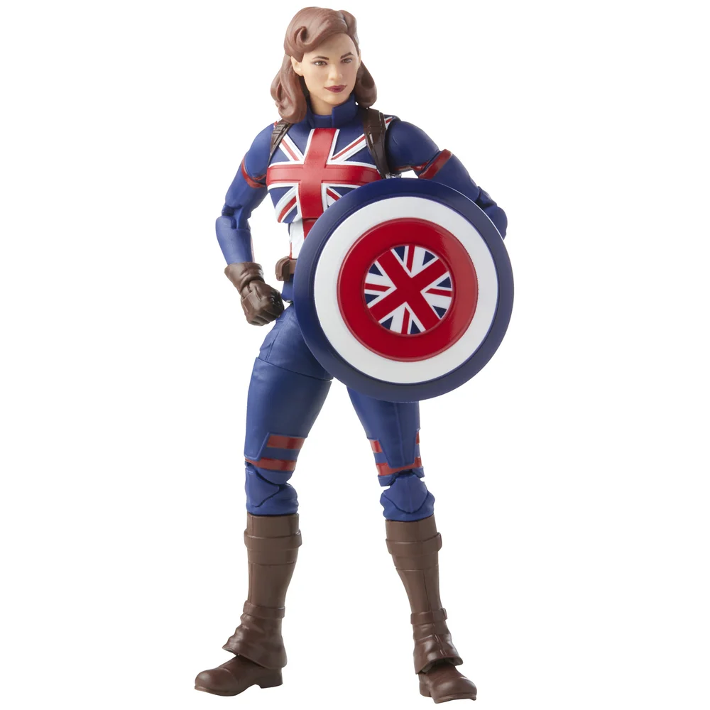 Figurine de Collection Captain Carter - Hasbro Marvel Legends Series Marvel - What If Action Figure & Build-a-Figure Parts Image 1
