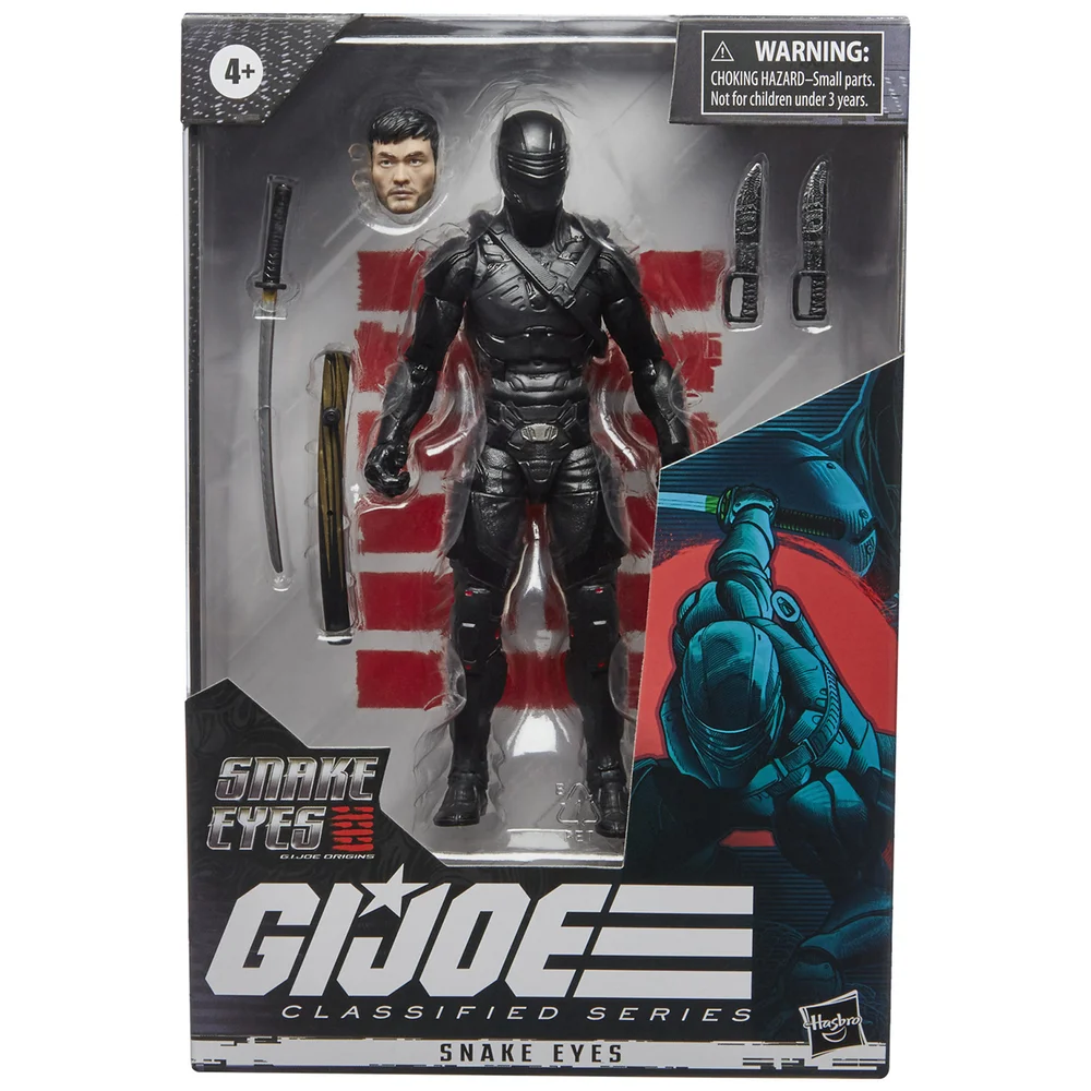 Hasbro G.I. Joe Classified Series Figurine articulée Snake Eyes Image 1