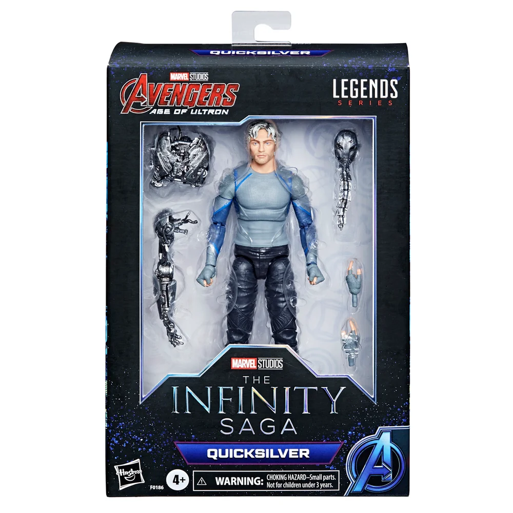 Hasbro Marvel Legends Avengers Series Figurine articulée 15 cm Quicksilver Image 1