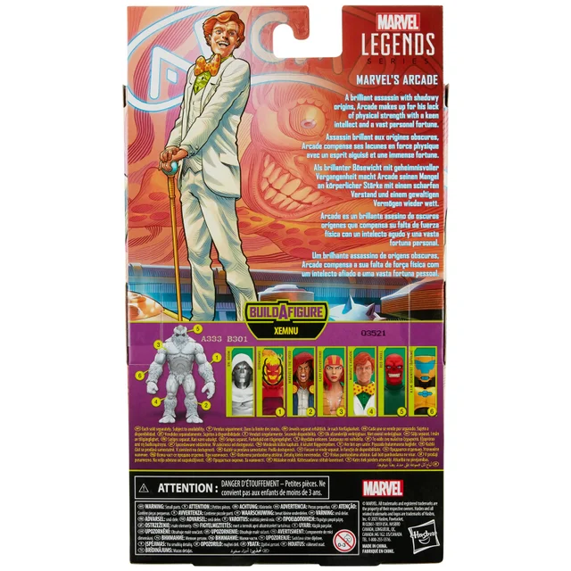 Hasbro Marvel Legends Series Figurine articulée Arcade