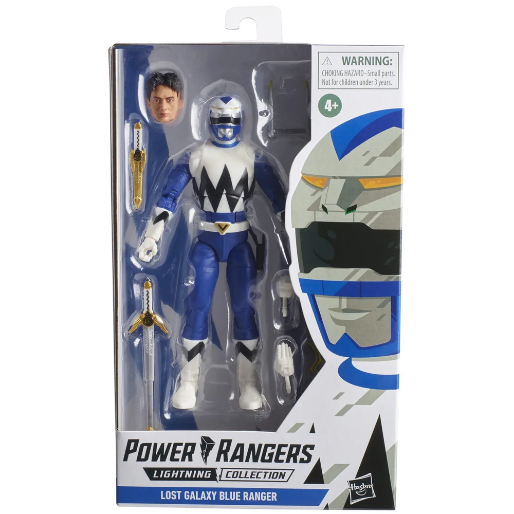 Hasbro Power Rangers Lightning Collection Figurine Lost Galaxy Ranger bleu Image 1