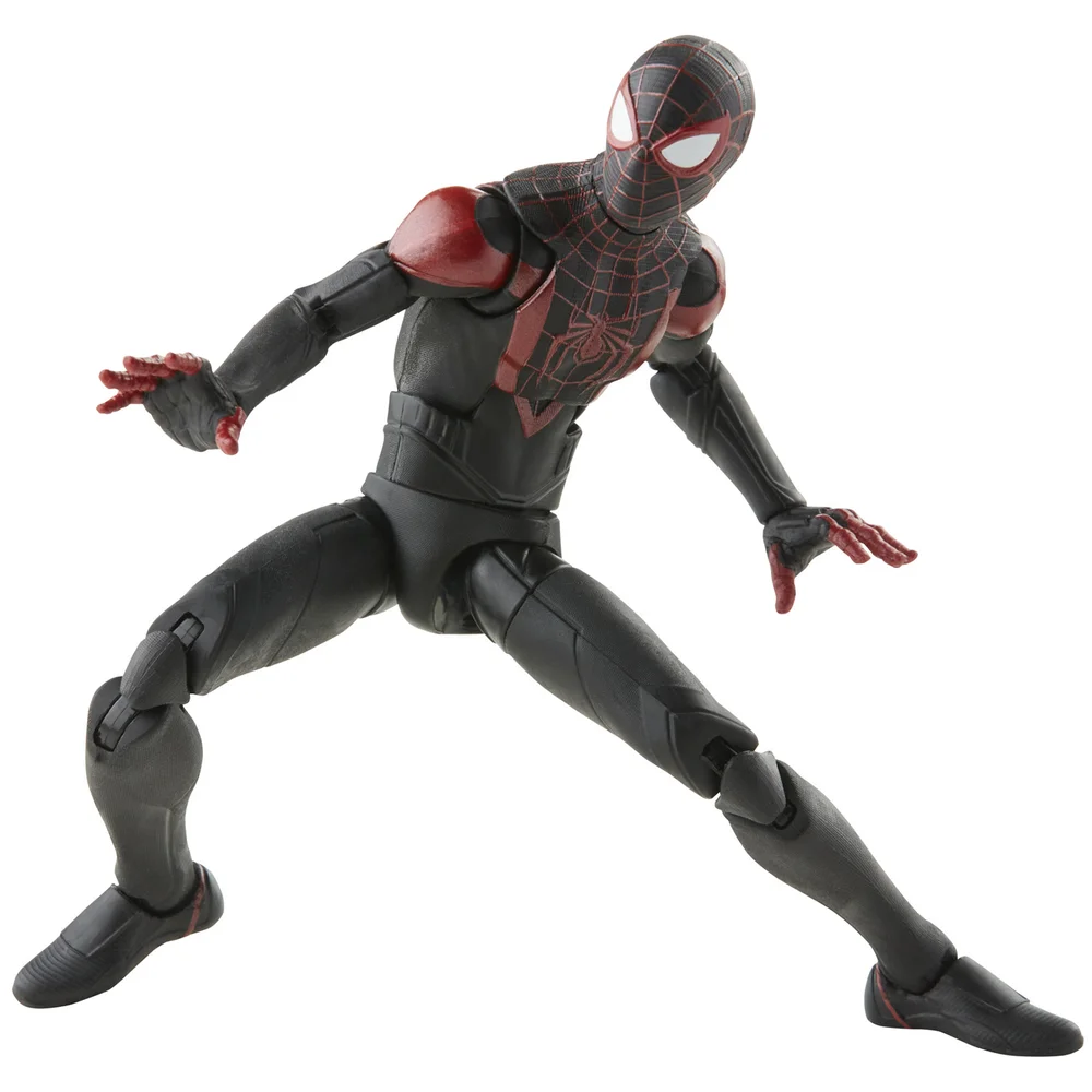 Hasbro Marvel Legends Series Gamerverse Miles Morales 6 Inch Action Figure and Build-A-Figure Part Image 1