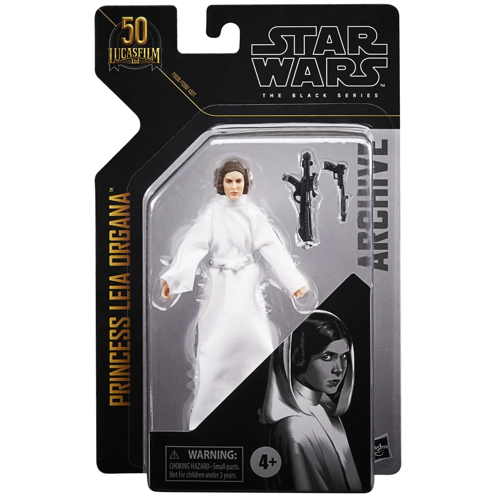 Figurine de Collection Princess Leia Organa - Hasbro Star Wars The Black Series Archive Image 1