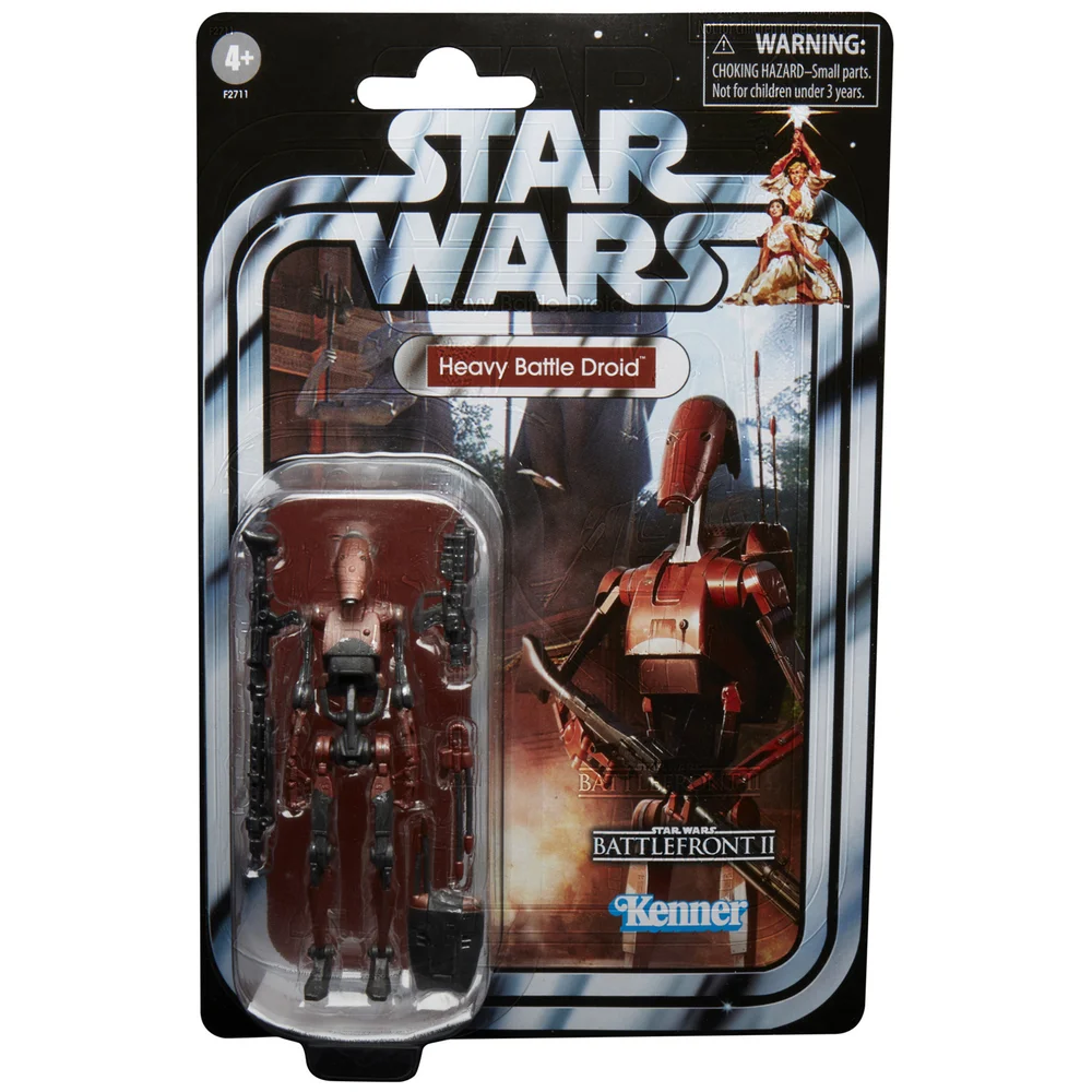 Hasbro Star Wars The Vintage Collection Gaming Greats Figurine articulée Heavy Battle Droid Image 1