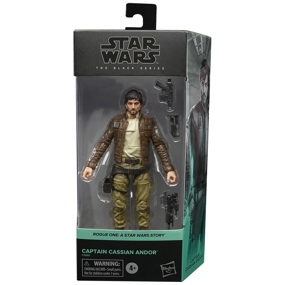 Figurine de Collection Captain Cassian Andor - Hasbro Star Wars The Black Series Image 1