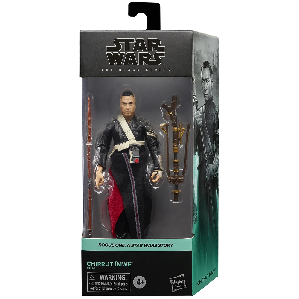 Figurine de Collection Chirrut Îmwe - Hasbro Star Wars The Black Series Image 1