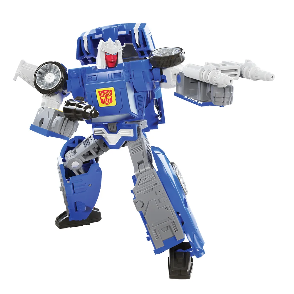 Hasbro Transformers Generations Guerre pour Cybertron : Kingdom Deluxe WFC-K26 Figurine articulée Autobot Tracks Image 1