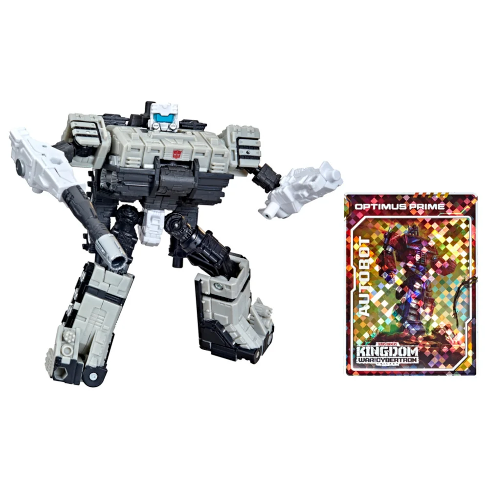 Hasbro Transformers Generations War for Cybertron: Kingdom Deluxe WFC-K33 Autobot Slammer Action Figure Image 1