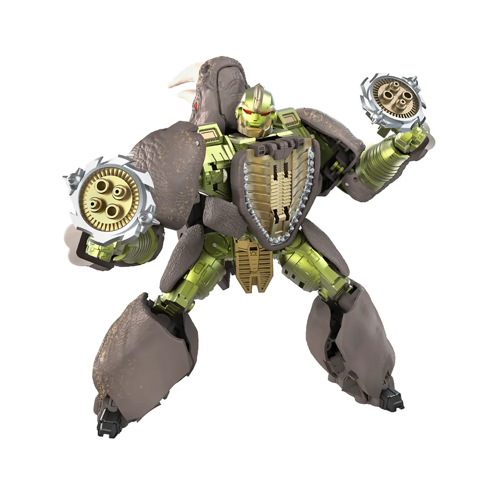 Hasbro Transformers Generations Guerre pour Cybertron : Kingdom Voyager WFC-K27 Figurine articulée Rhinox Image 1