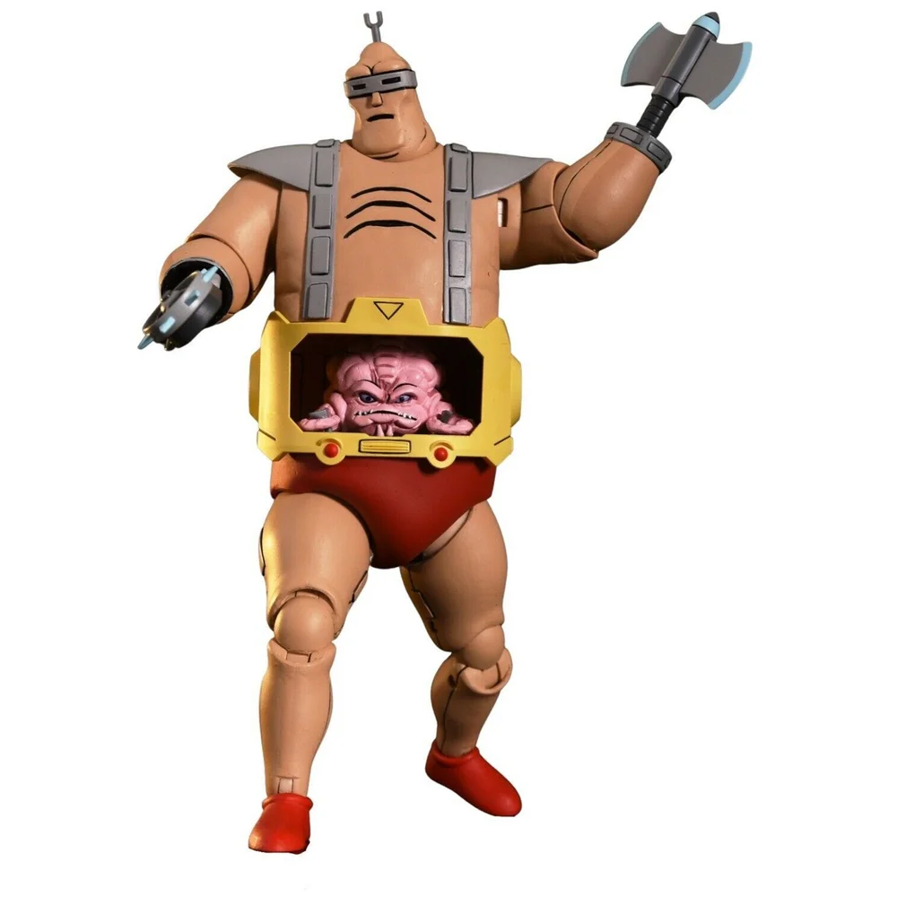 NECA Les Tortues Ninja Cartoon Figurine articulée 18 cm Corps Android Ultimate de Krang Image 1