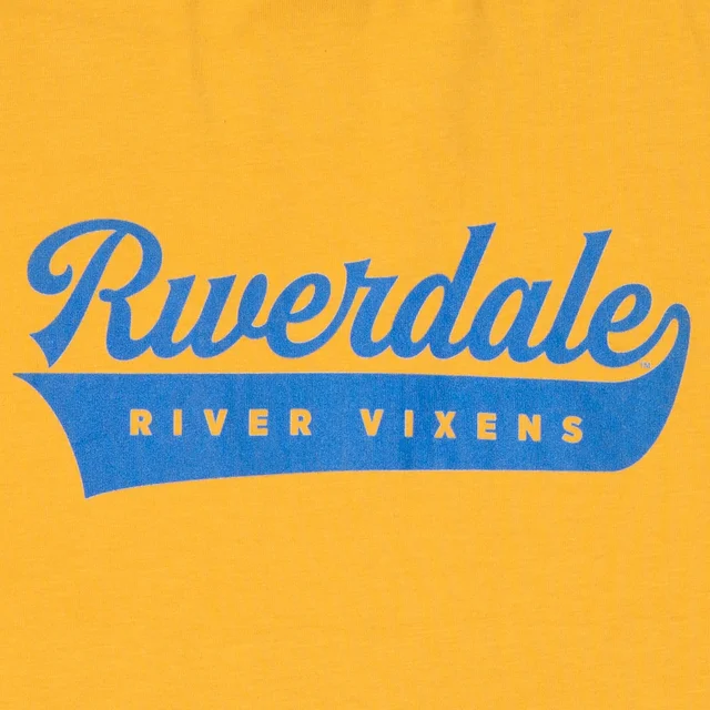 Riverdale Vixens Cropped Top Femme - Moutarde