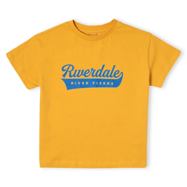 Riverdale Vixens Cropped Top Femme - Moutarde