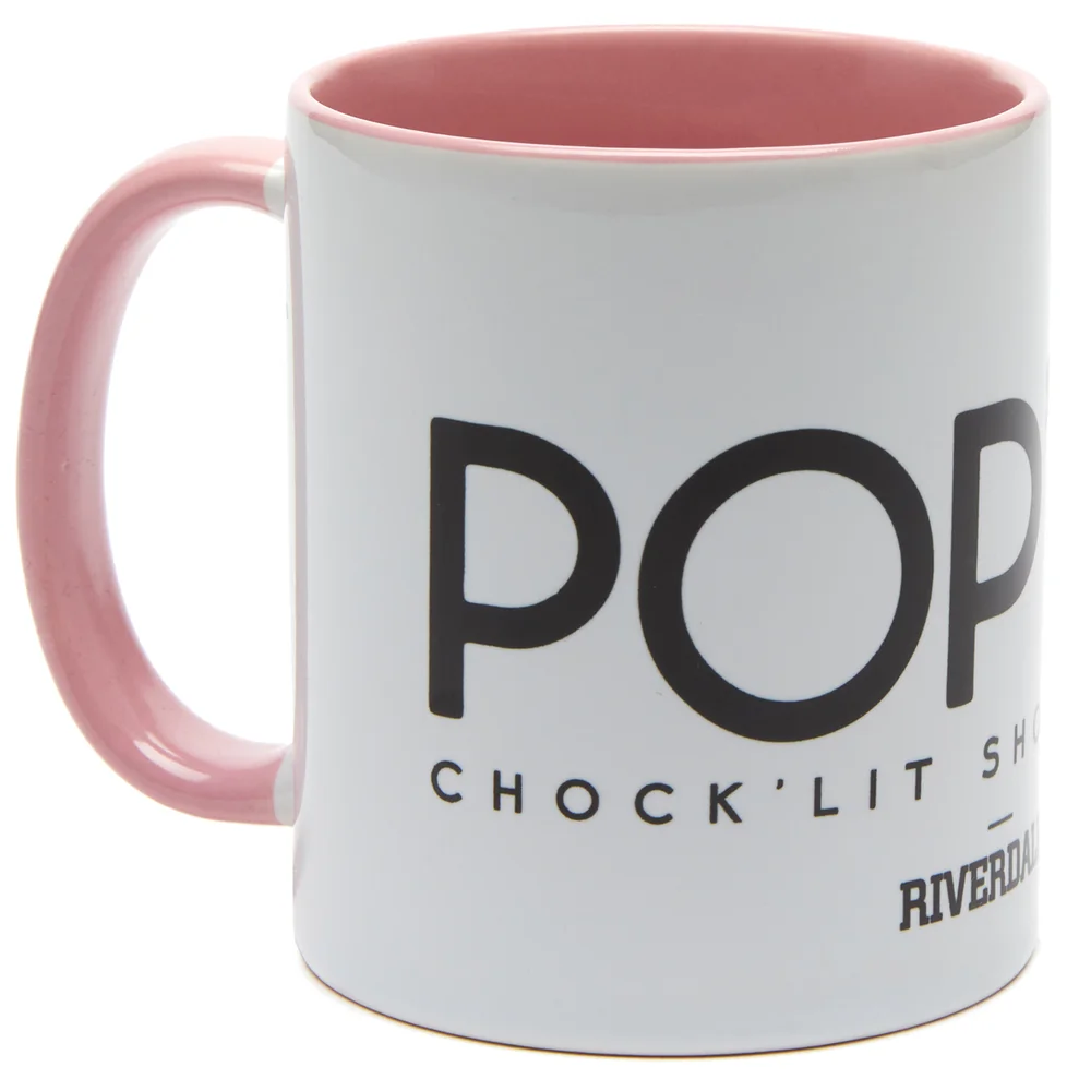 Riverdale Pops Chocklit Shoppe Mug - Blanc/Rose Image 1
