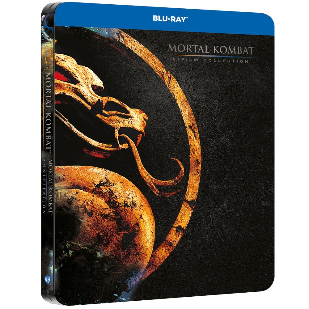 Mortal Kombat Collection de 2 films exclusifs Zavvi Blu-ray Image 1