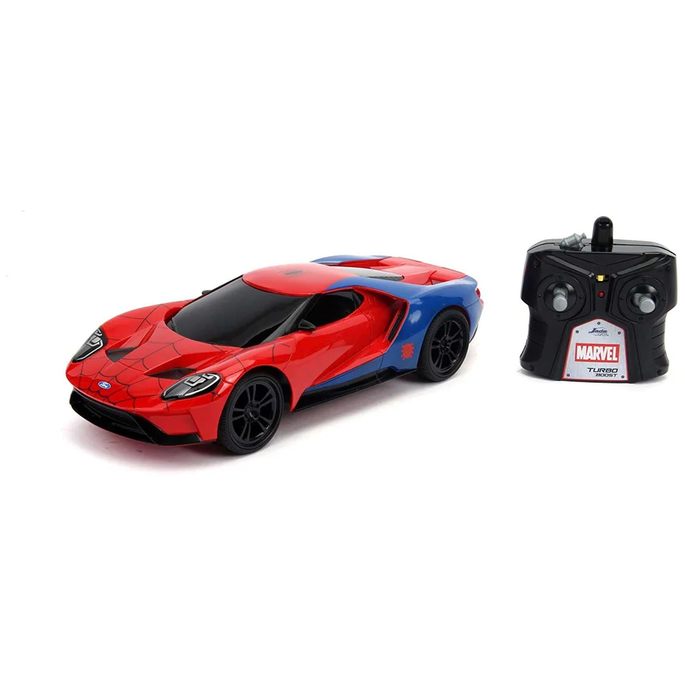Jada Toys Marvel RC Spider-Man Ford GT 2017 échelle 1:16 Image 1