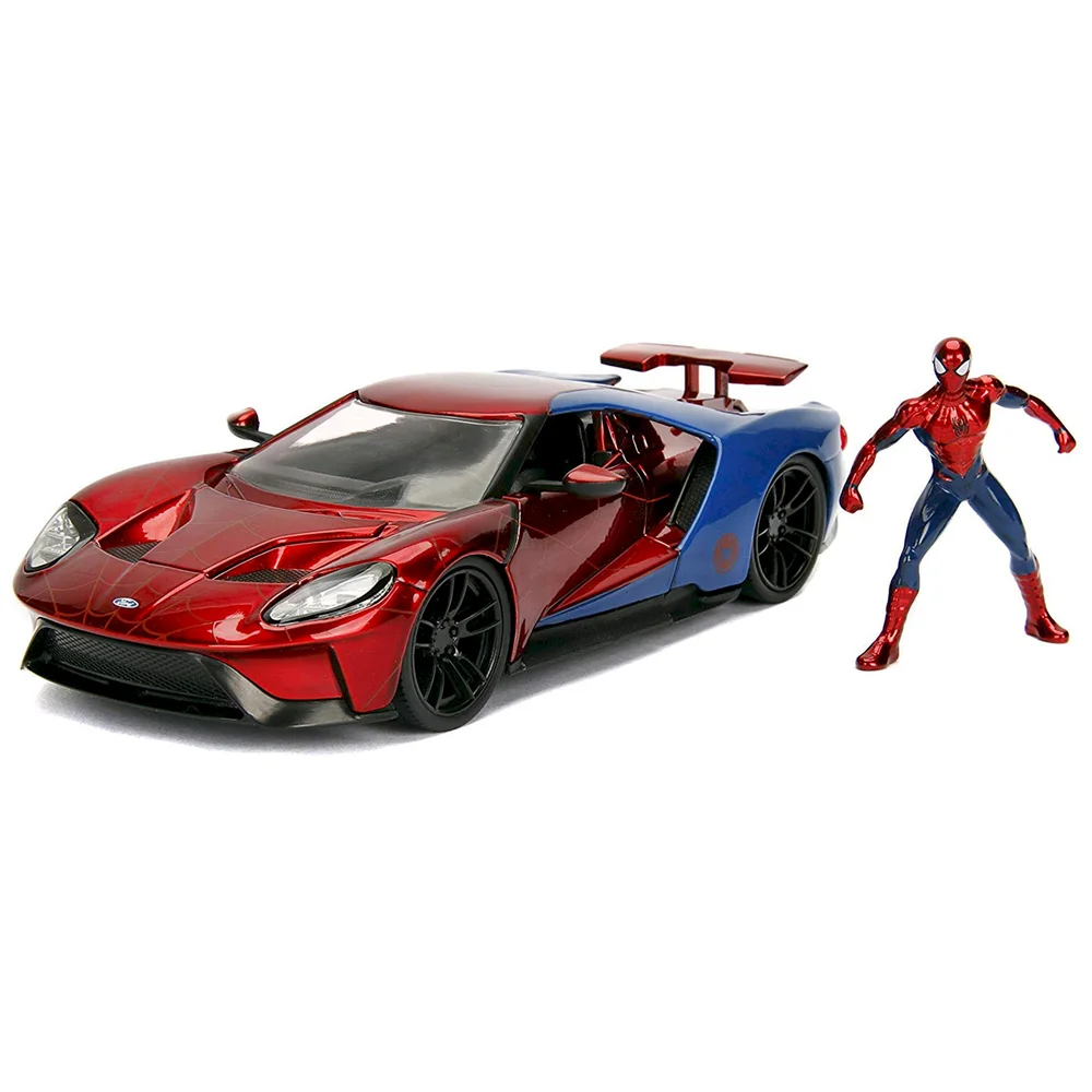 Jada Toys Marvel Spider-Man Ford Gt 2017 échelle 1:24 Image 1