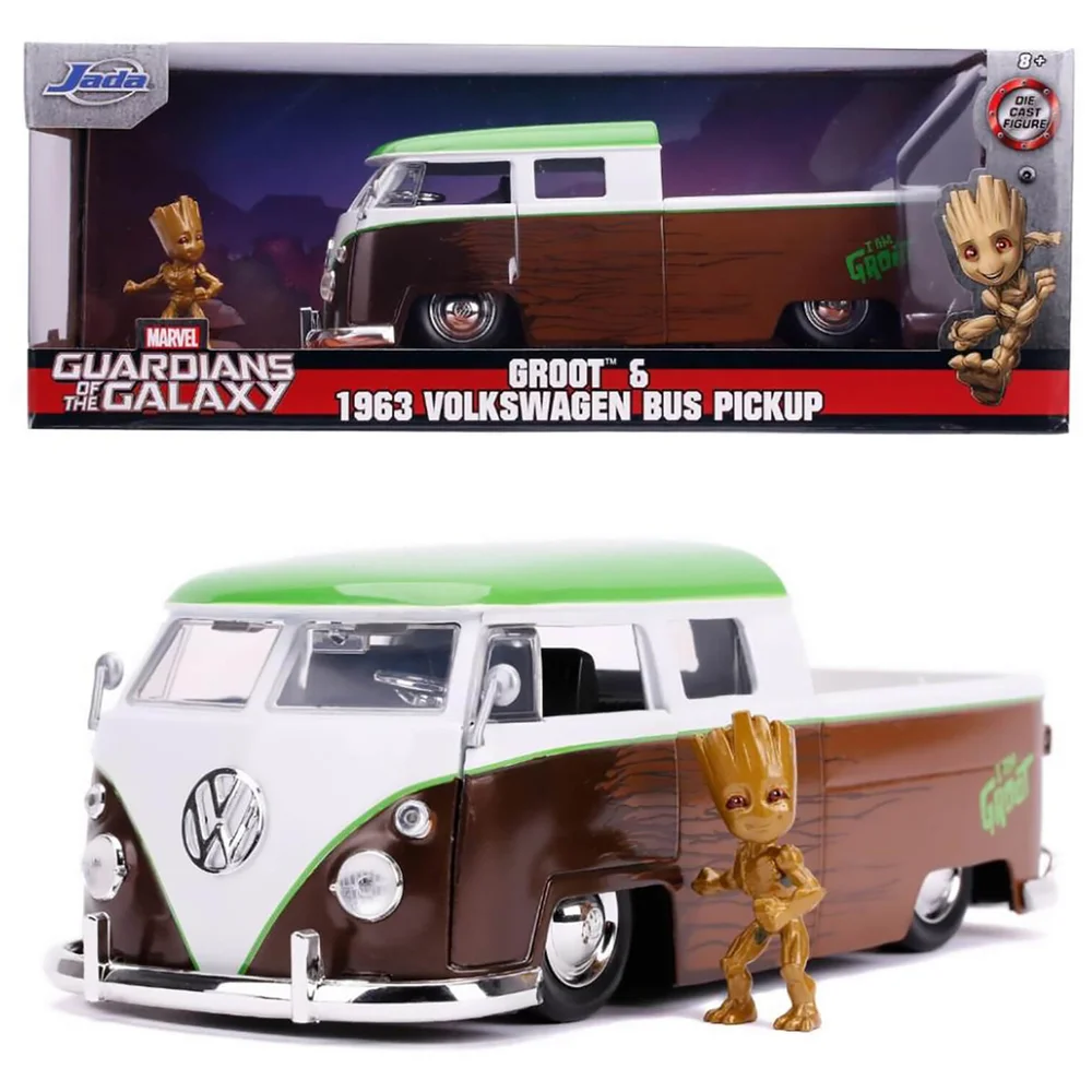 Jada Toys Marvel Groot Camion VW Micro échelle 1:24 Image 1