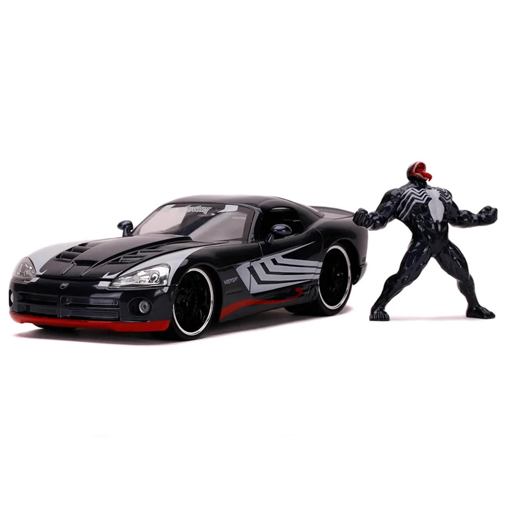 Jada Toys Marvel Venom Dodge Viper 2008 échelle 1:24 Image 1
