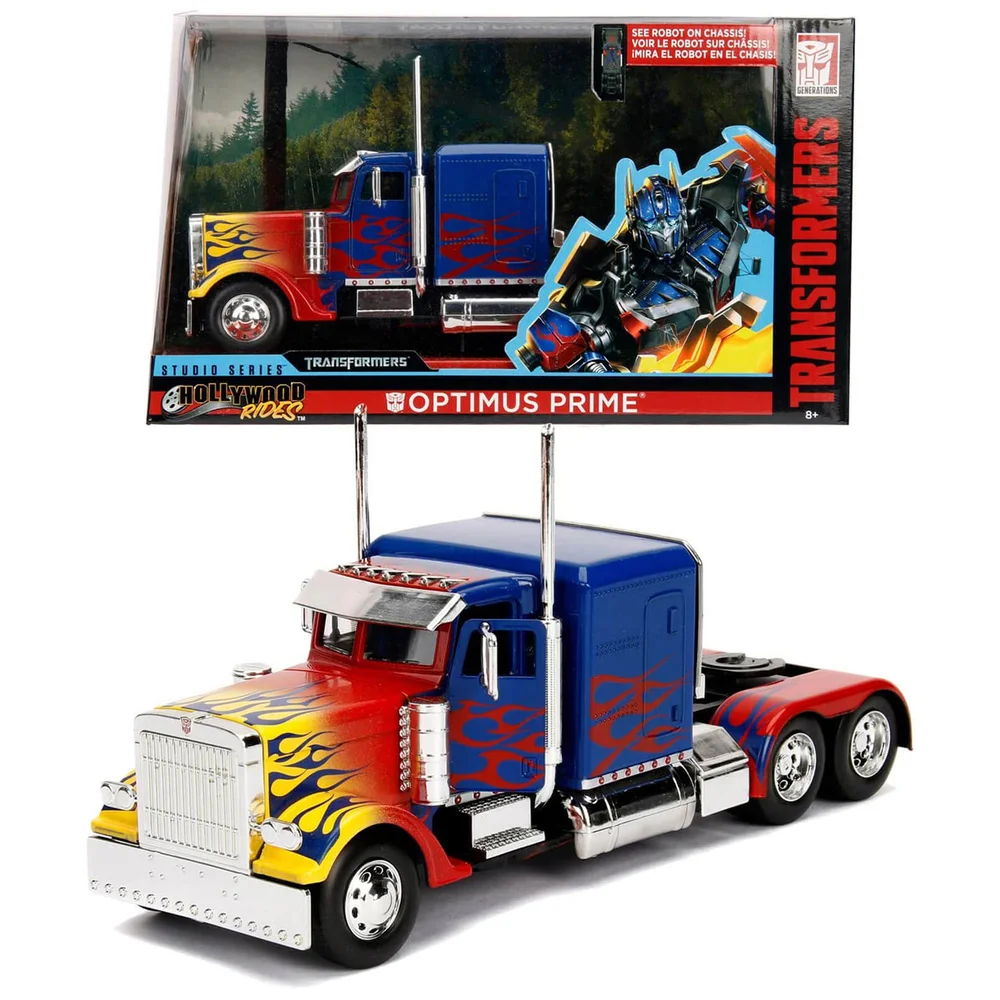 Jada Toys Transformers T1 Optimus Prime échelle 1:24 Image 1