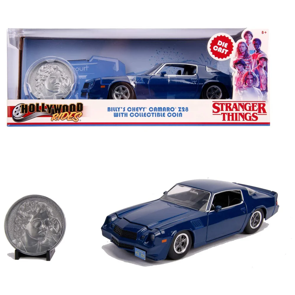 Jada Toys Stranger Things Chevrolet Camaro Z28 1979 échelle 1:24 Image 1