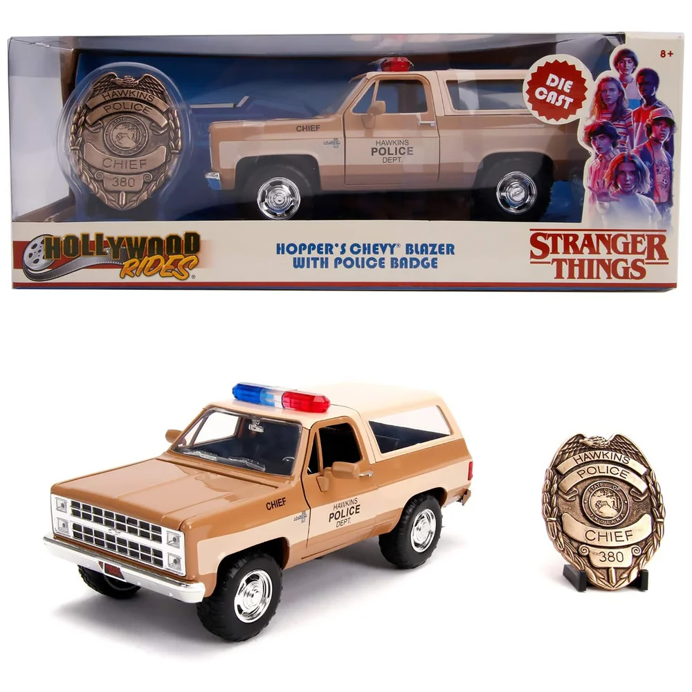 Jada Toys Stranger Things Chevrolet K5 Blaze 1980 échelle 1:24 Image 1