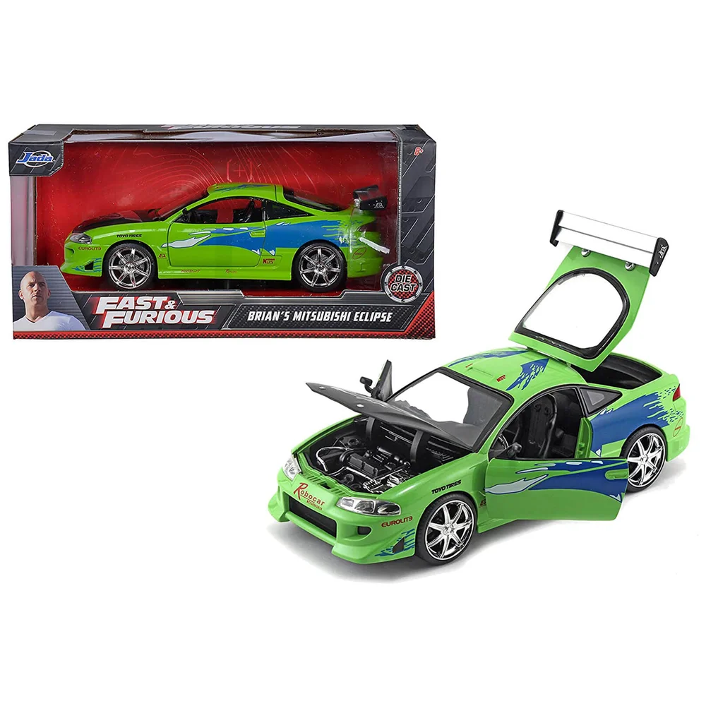 Jada Toys Fast & Furious Mitsubishi Eclipse 1995 échelle 1:24 Image 1