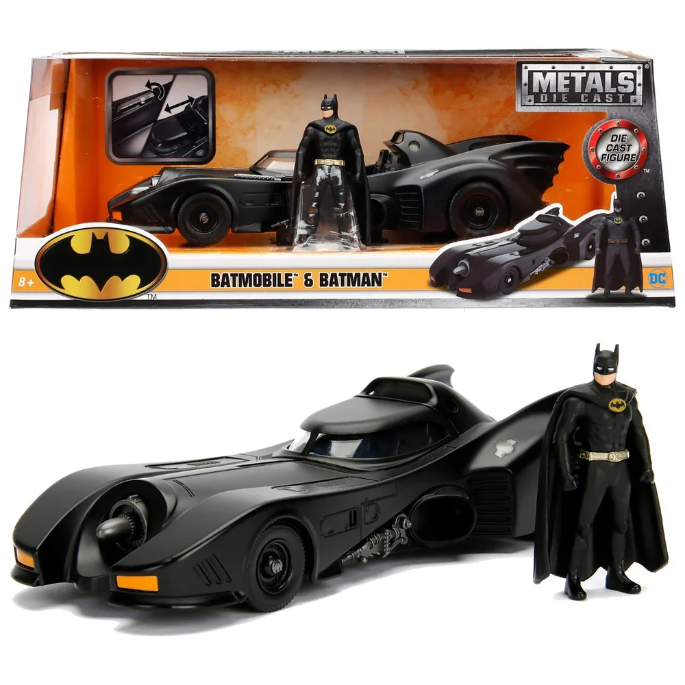 Jada Toys Batman 1989 Batmobile échelle 1:24 Image 1