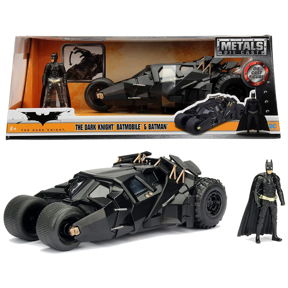 Jada Toys Batman The Dark Knight Batmobile échelle 1:24 Image 1