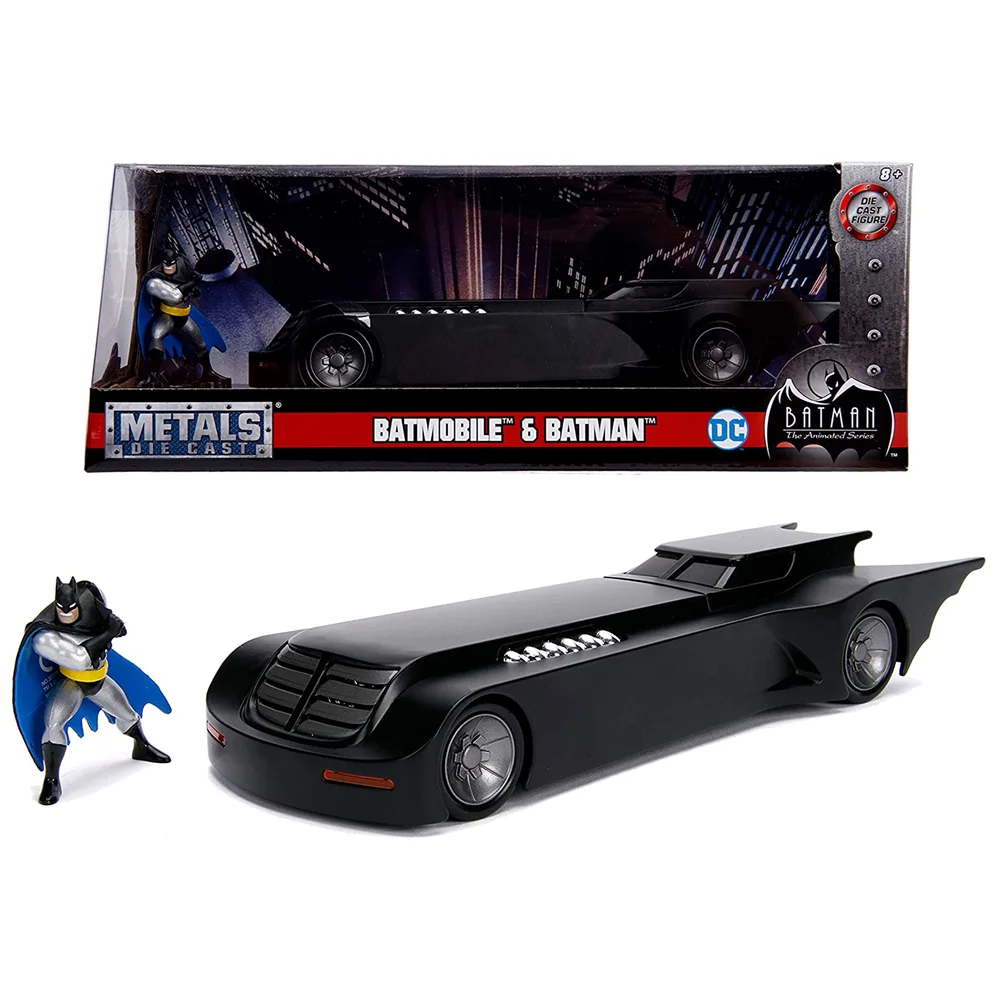 Jada Toys Batman Animated Batmobile échelle 1:24 Image 1